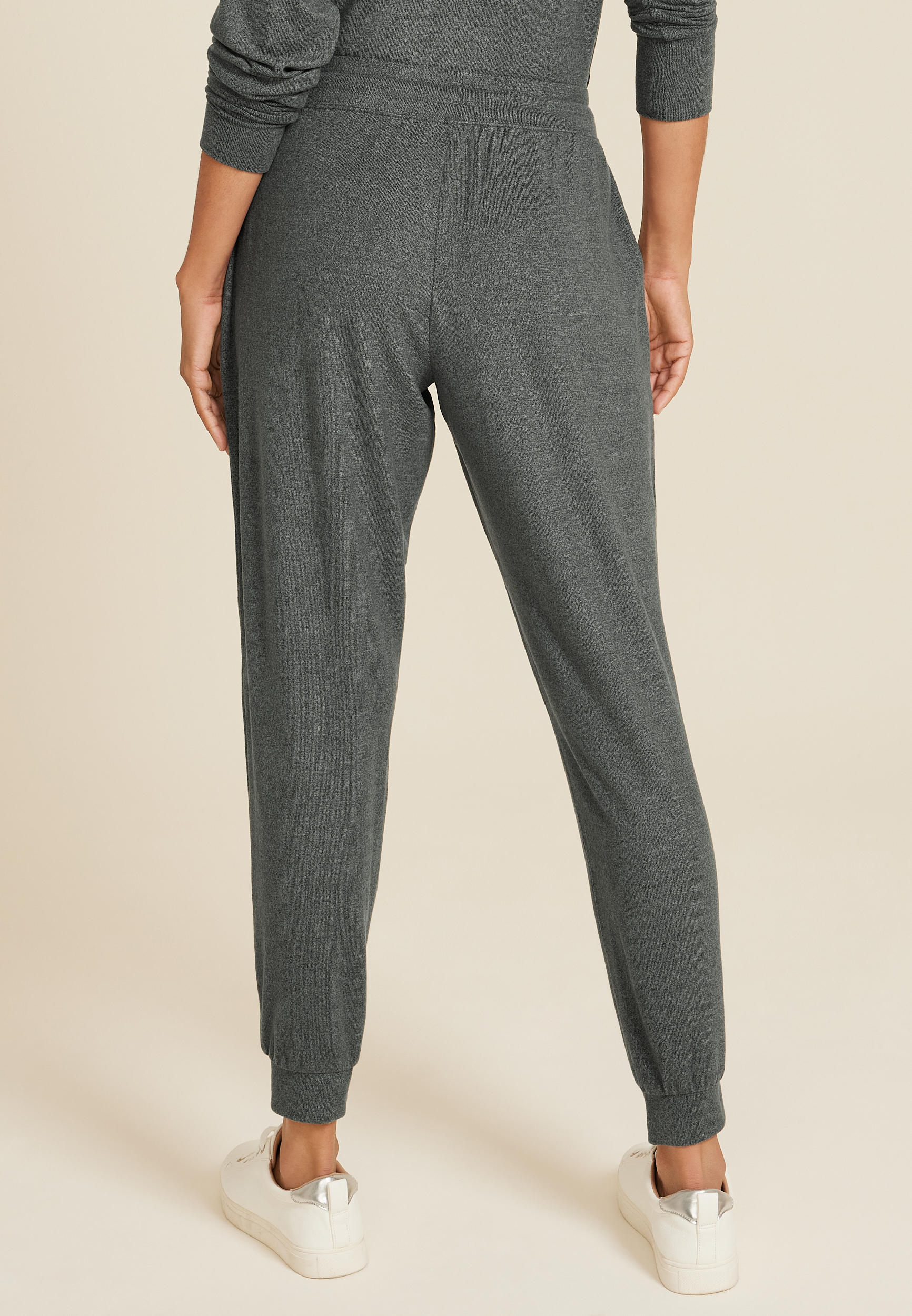Lakeside Hacci High Rise Jogger Pant, C3711, large