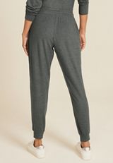 Lakeside Hacci High Rise Jogger Pant, C3711, small