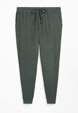 Lakeside Hacci High Rise Jogger Pant, C3711, small
