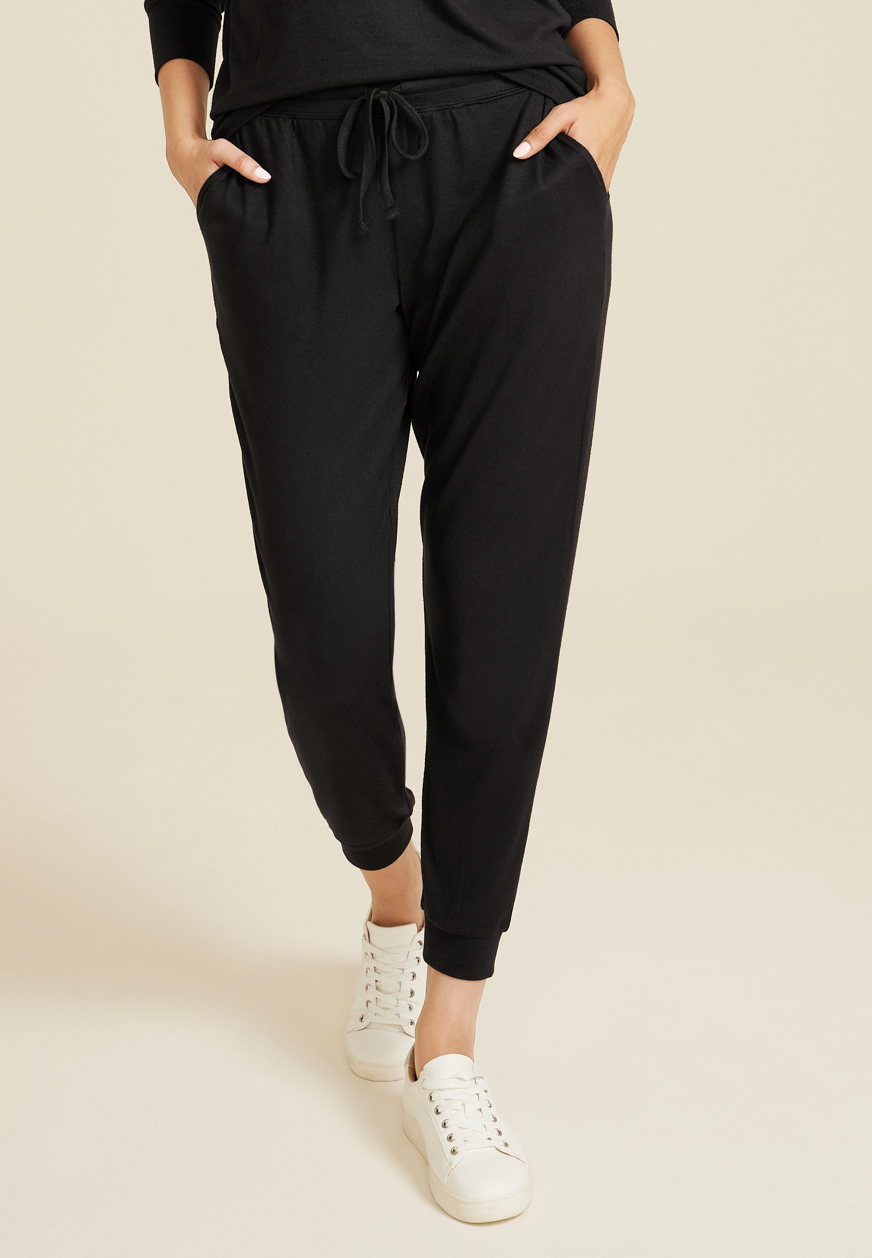Lakeside Hacci High Rise Jogger Pant
