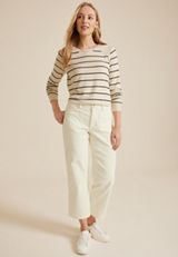 Corduroy High Rise Patch Pocket Wide Leg Pant, C2789, small