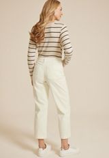 Corduroy High Rise Patch Pocket Wide Leg Pant, C2789, small