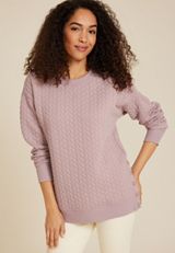 Quilted Snap Button Relaxed Fit Sweatshirt, C6959, small