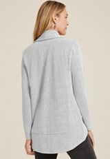 Herringbone Shawl Collar Cardigan, C1756, small