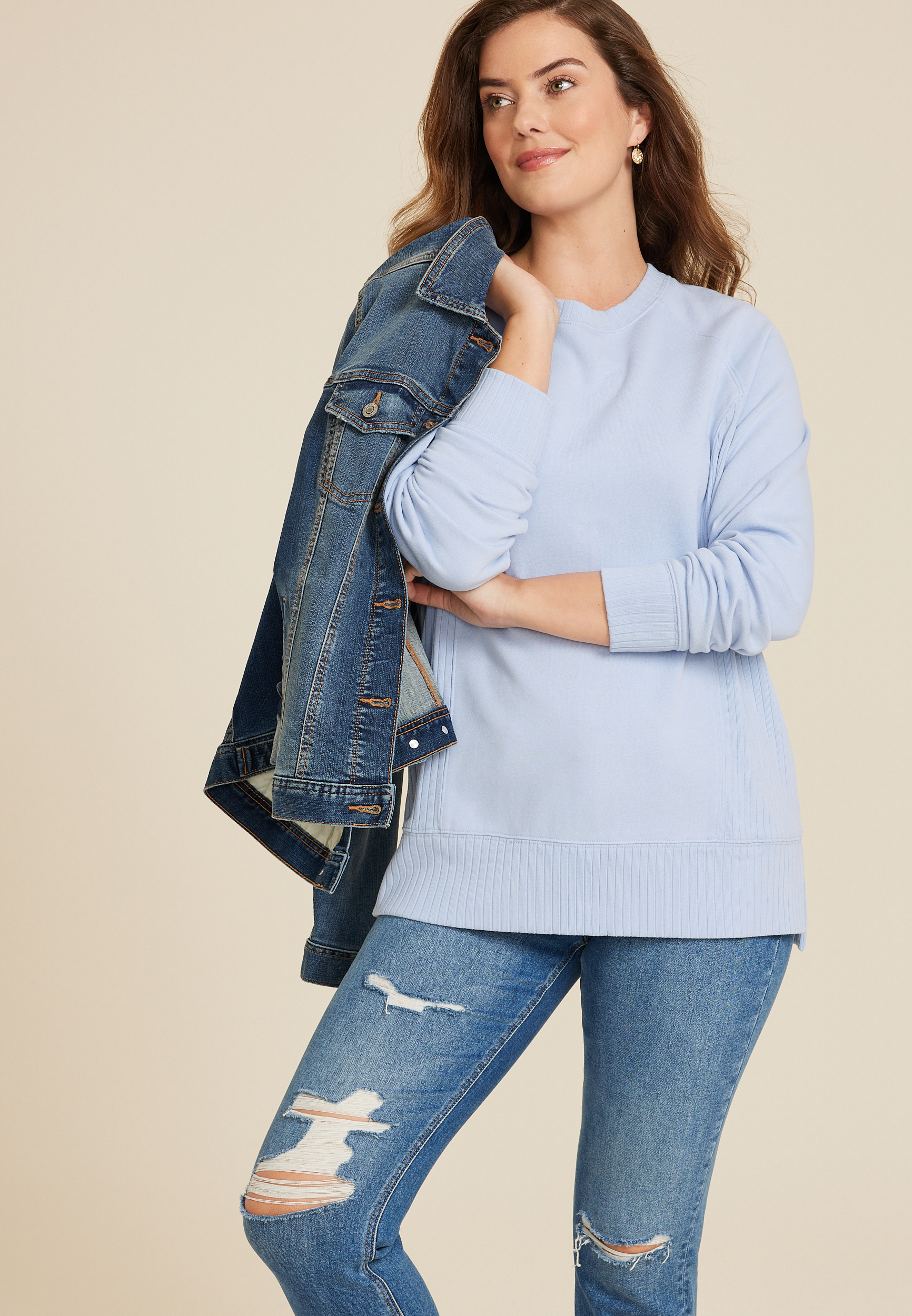 Willowsoft Sweatshirt, C6248, large