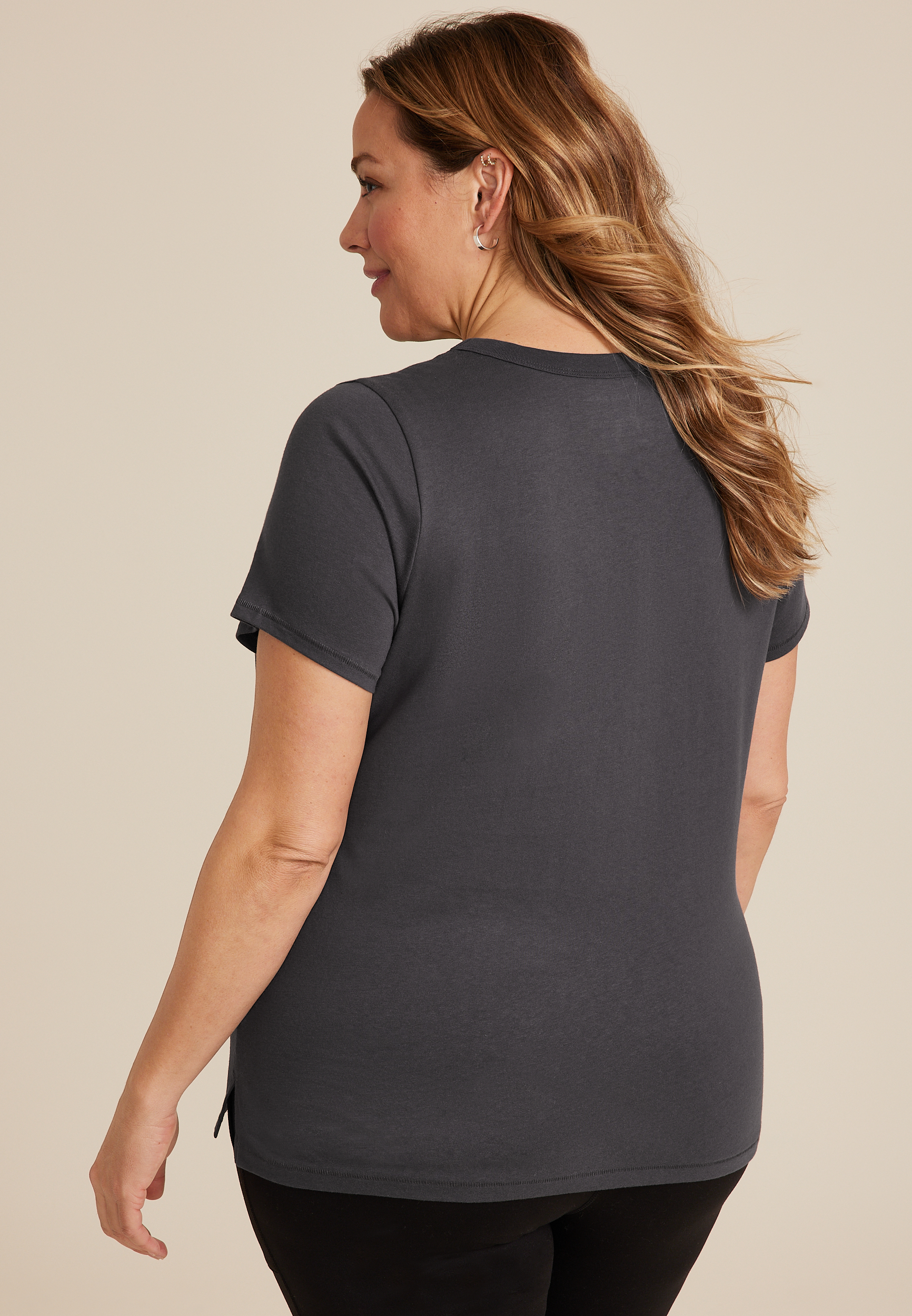 Plus Size The Polar Express Classic Fit Graphic Tee, C1876, large