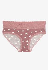 Simply Comfy Cotton Heart Printed Hipster Panty, C5664, small