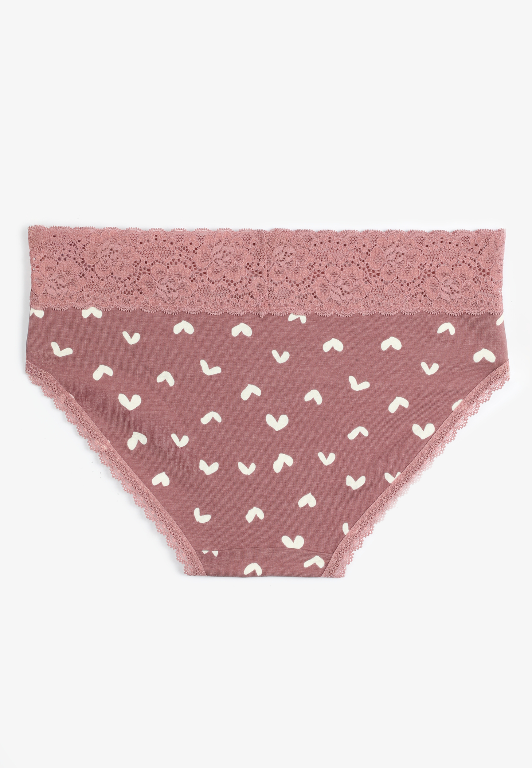 Simply Comfy Cotton Heart Printed Hipster Panty, C5664, large