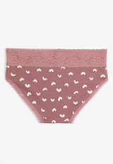 Simply Comfy Cotton Heart Printed Hipster Panty, C5664, small
