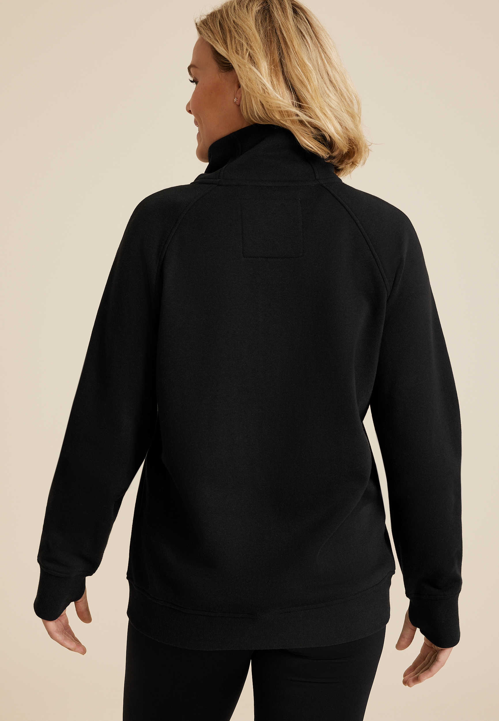 Full Zip Fleece Sweatshirt, C106, large