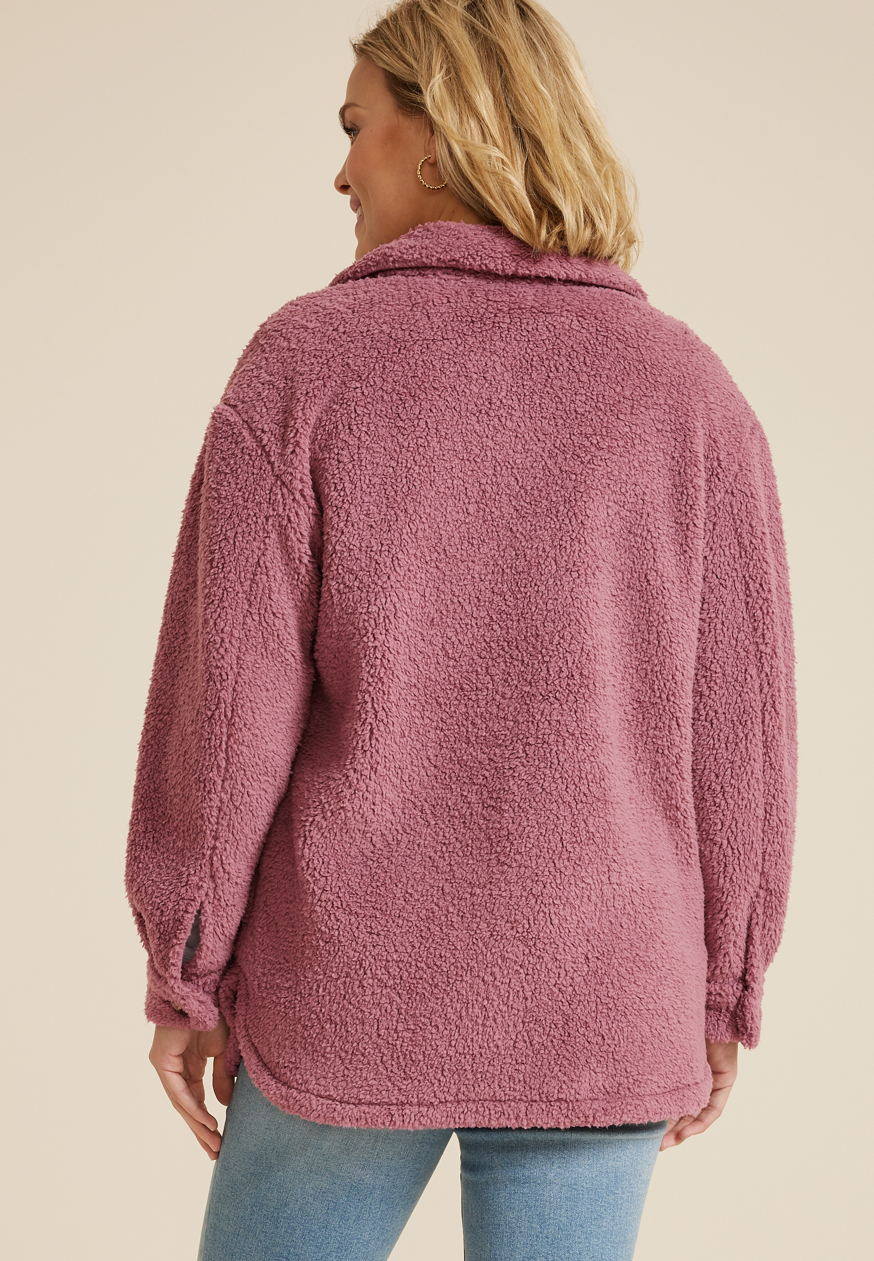 Sherpa Shacket, C7249, large