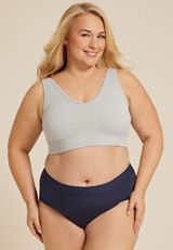 Simply Comfy Cotton High Waist Brief Panty, , small