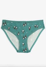 Simply Comfy Cotton Penguin Printed Bikini Panty, C1524, small