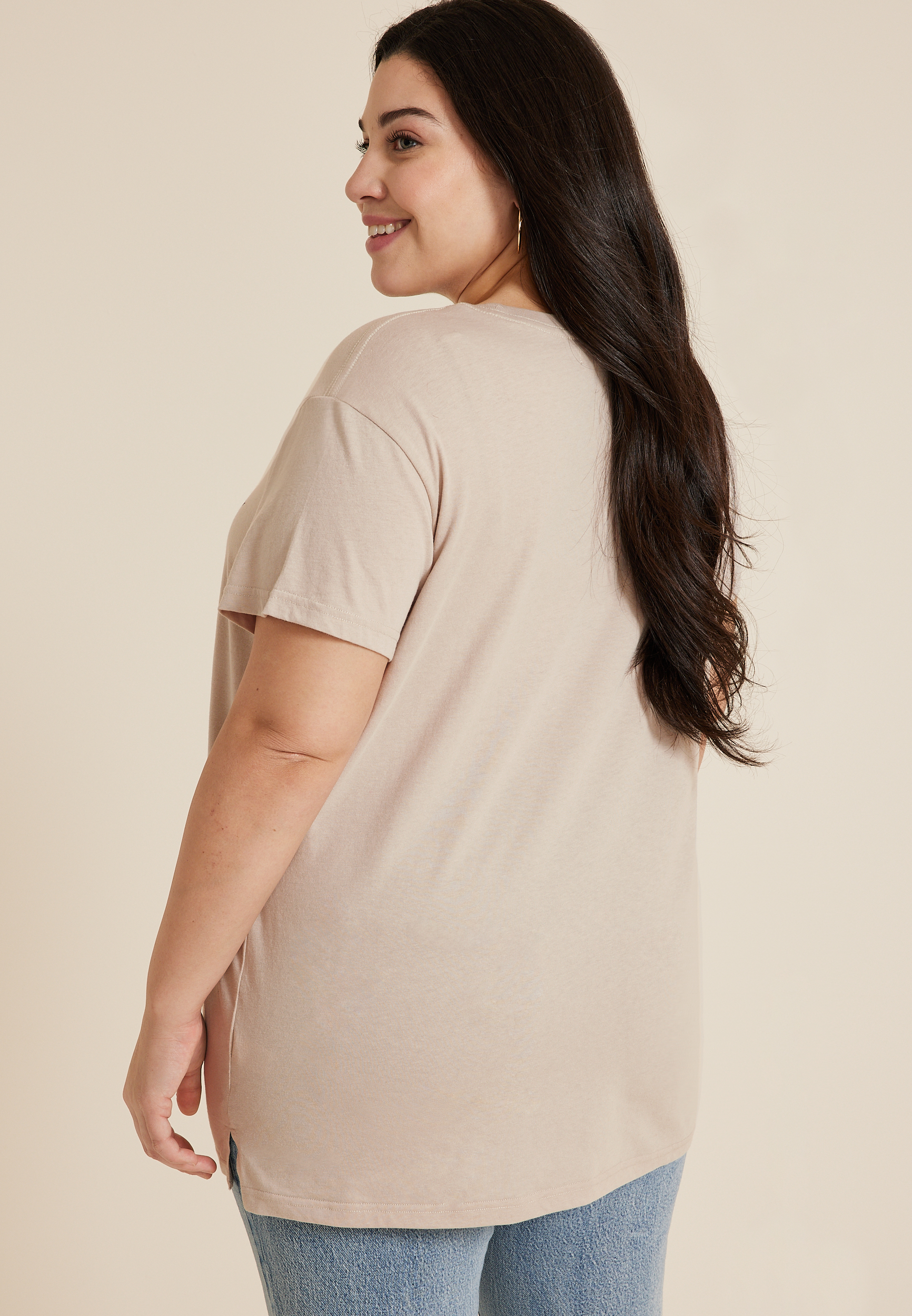 Plus Size Head For The Hills Relaxed Fit Graphic Tee, C1305, large