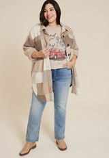 Plus Size Head For The Hills Relaxed Fit Graphic Tee, C1305, small