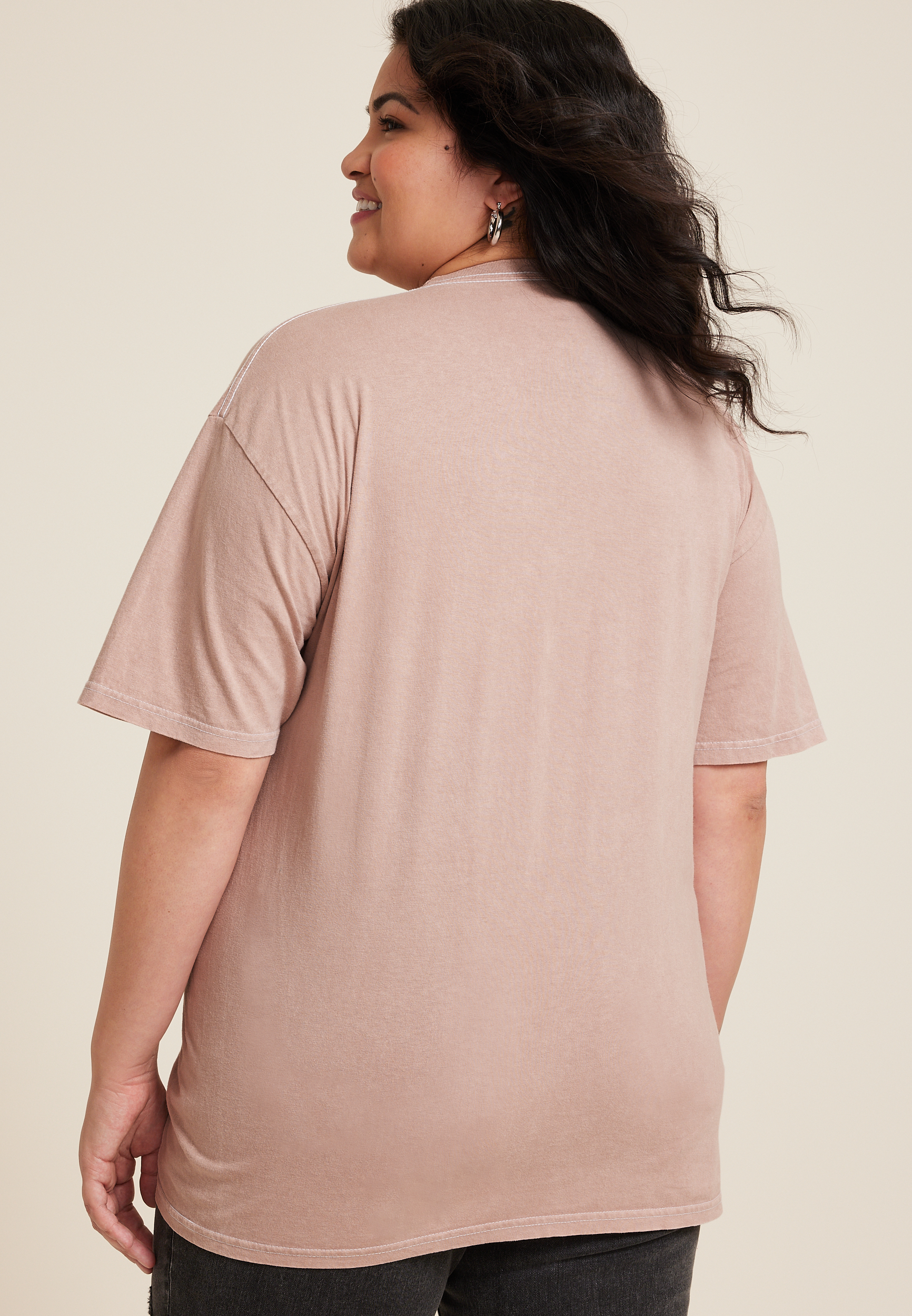 Plus Size Full Of The Holiday Spirit Relaxed Fit Graphic Tee, C9862, large