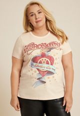Plus Size Aerosmith Classic Fit Graphic Tee, C9864, small