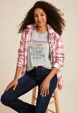 Strength Hope Believe Classic Graphic Tee, C3348, small