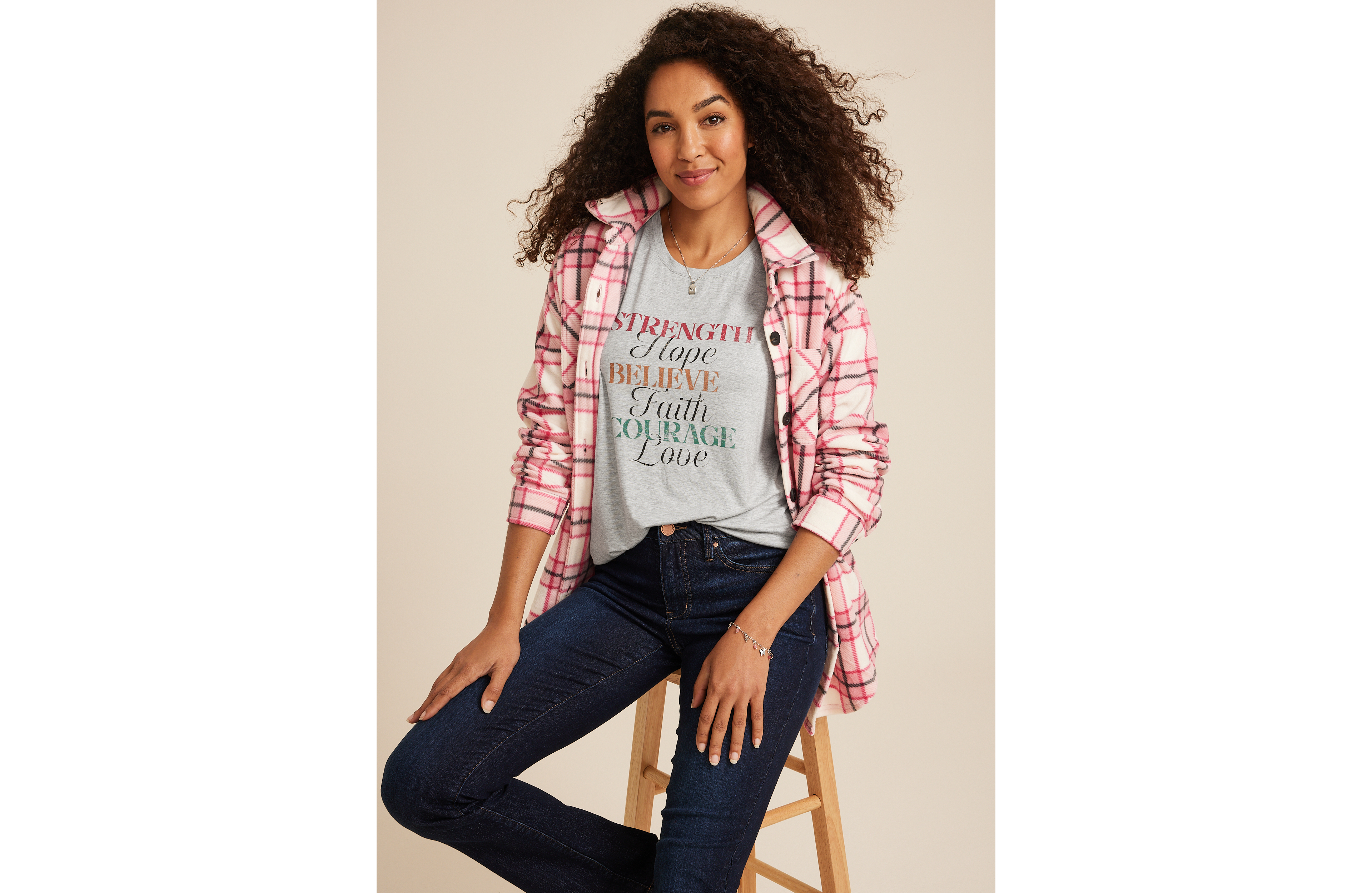 Strength Hope Believe Classic Graphic Tee