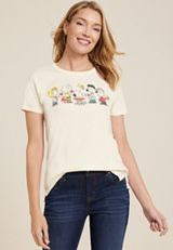 Peanuts Valentine Classic Fit Graphic Tee, C2789, small