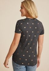 24/7 Kennedy Star Crew Neck Tee, C1756, small