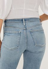 Silver Jeans Co.&reg;Most Wanted Mid Rise Raw Hem Ankle Straight Jean, , small