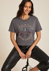 Journey Freedom World Tour Oversized Fit Graphic Tee, , small