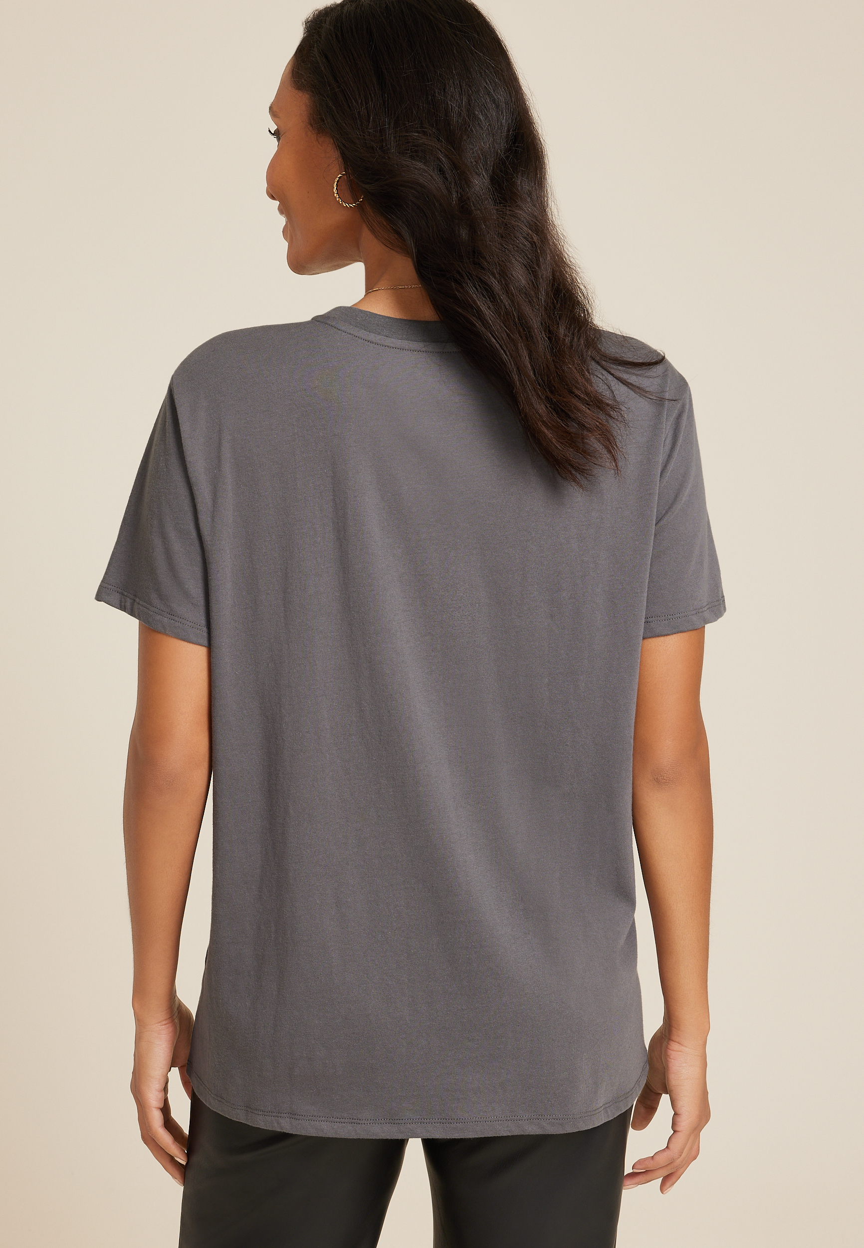 Journey Freedom World Tour Oversized Fit Graphic Tee