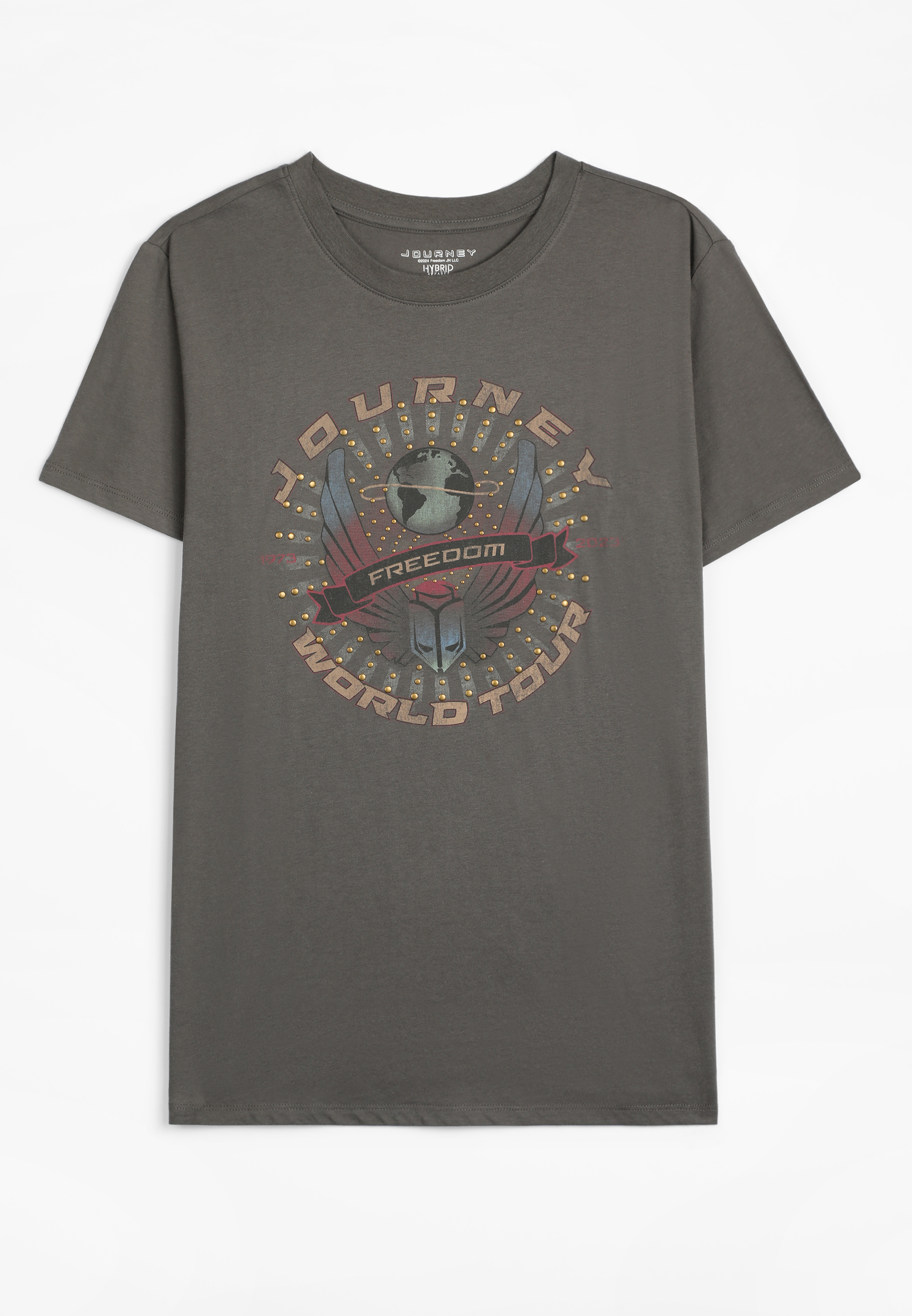 Journey Freedom World Tour Oversized Fit Graphic Tee | maurices