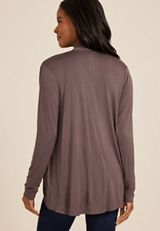 Cressa Long Sleeve Cardigan, SARSAPARILLA, small