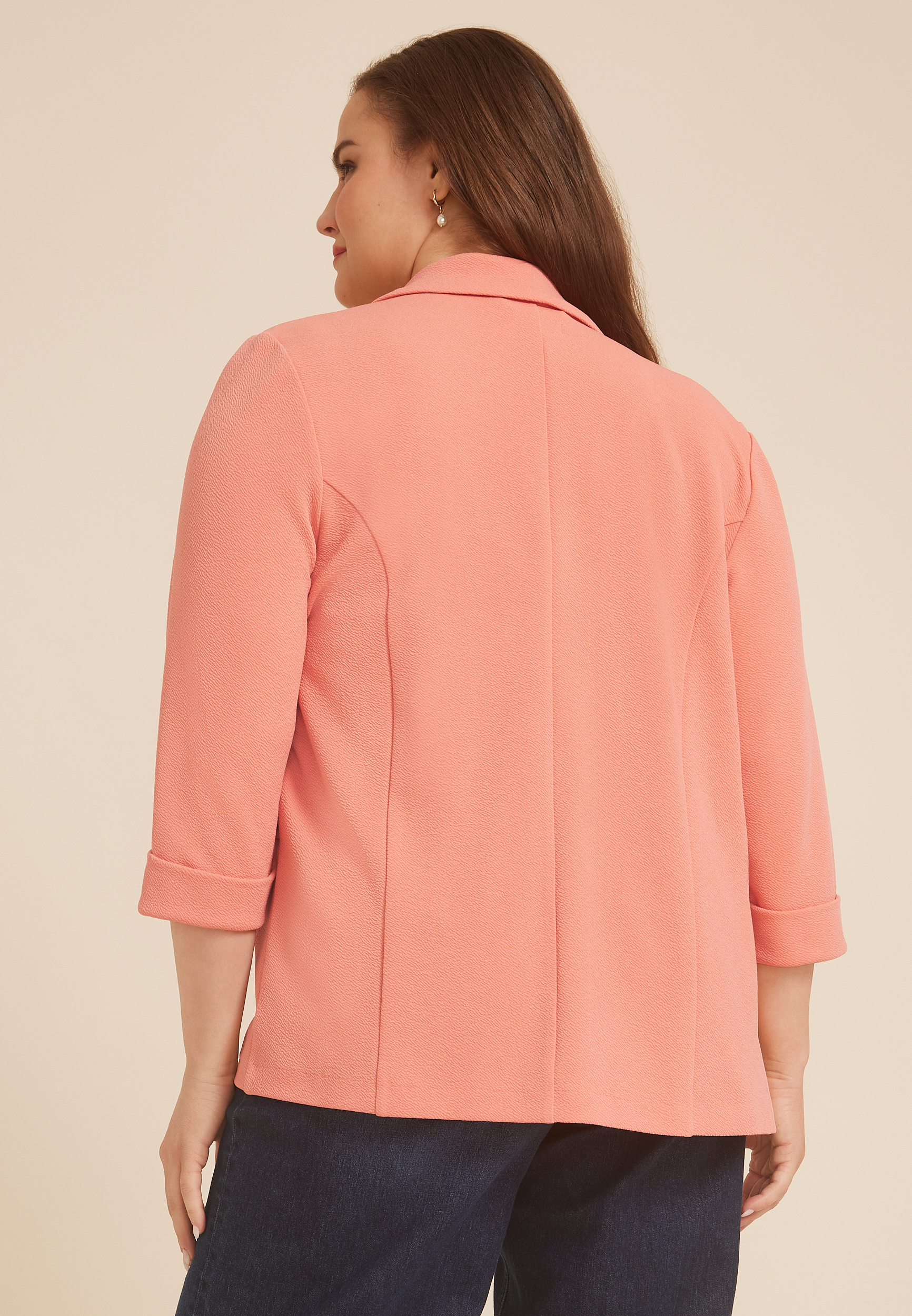 Plus Size Versa Open Front Blazer, C9782, large