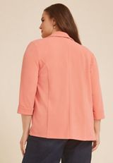 Plus Size Versa Open Front Blazer, C9782, small