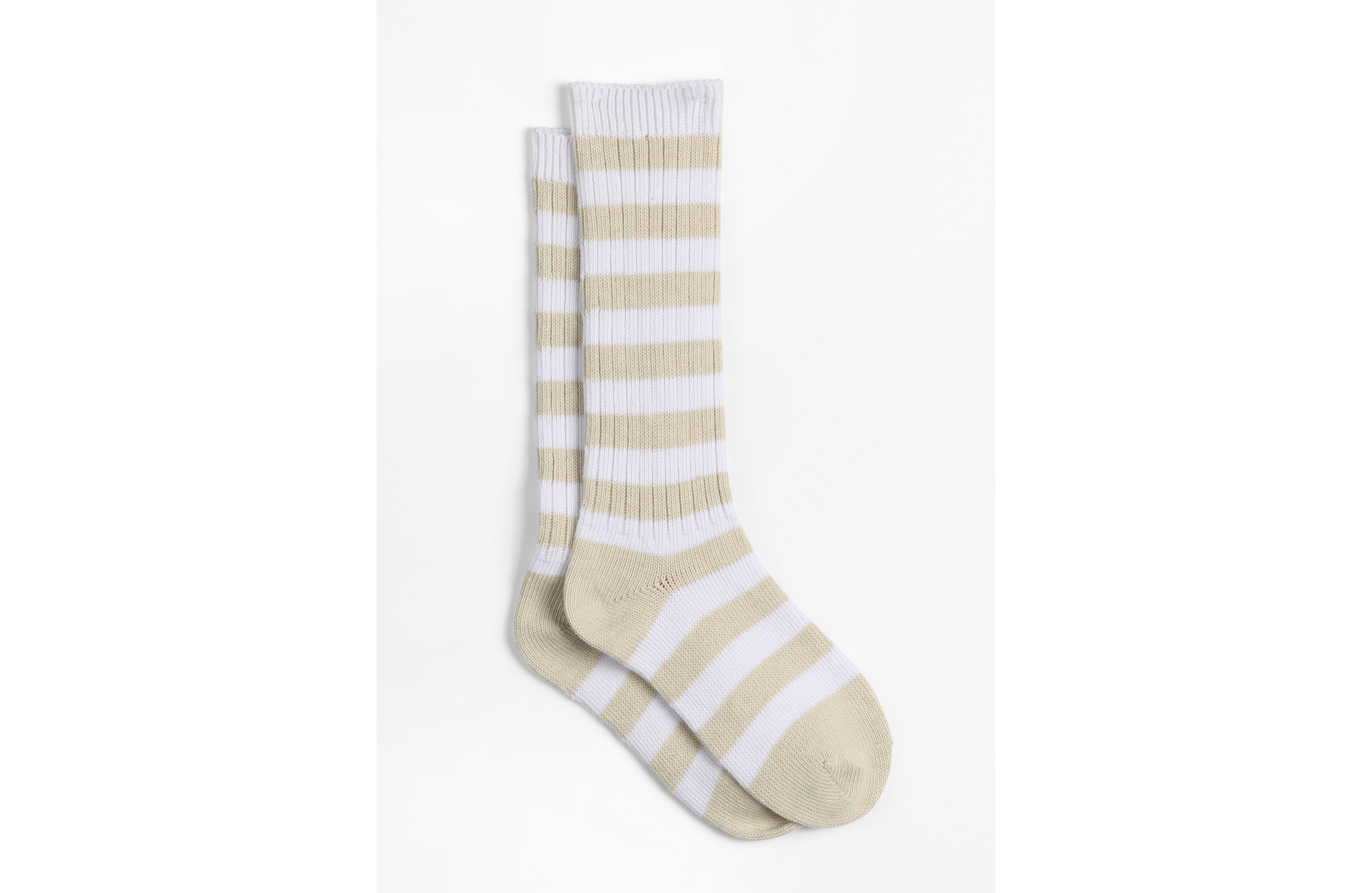 Striped Slouchy Crew Sock