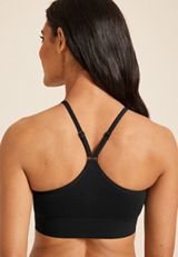 True Stretch Smooth Simple Strap Bralette, C106, small
