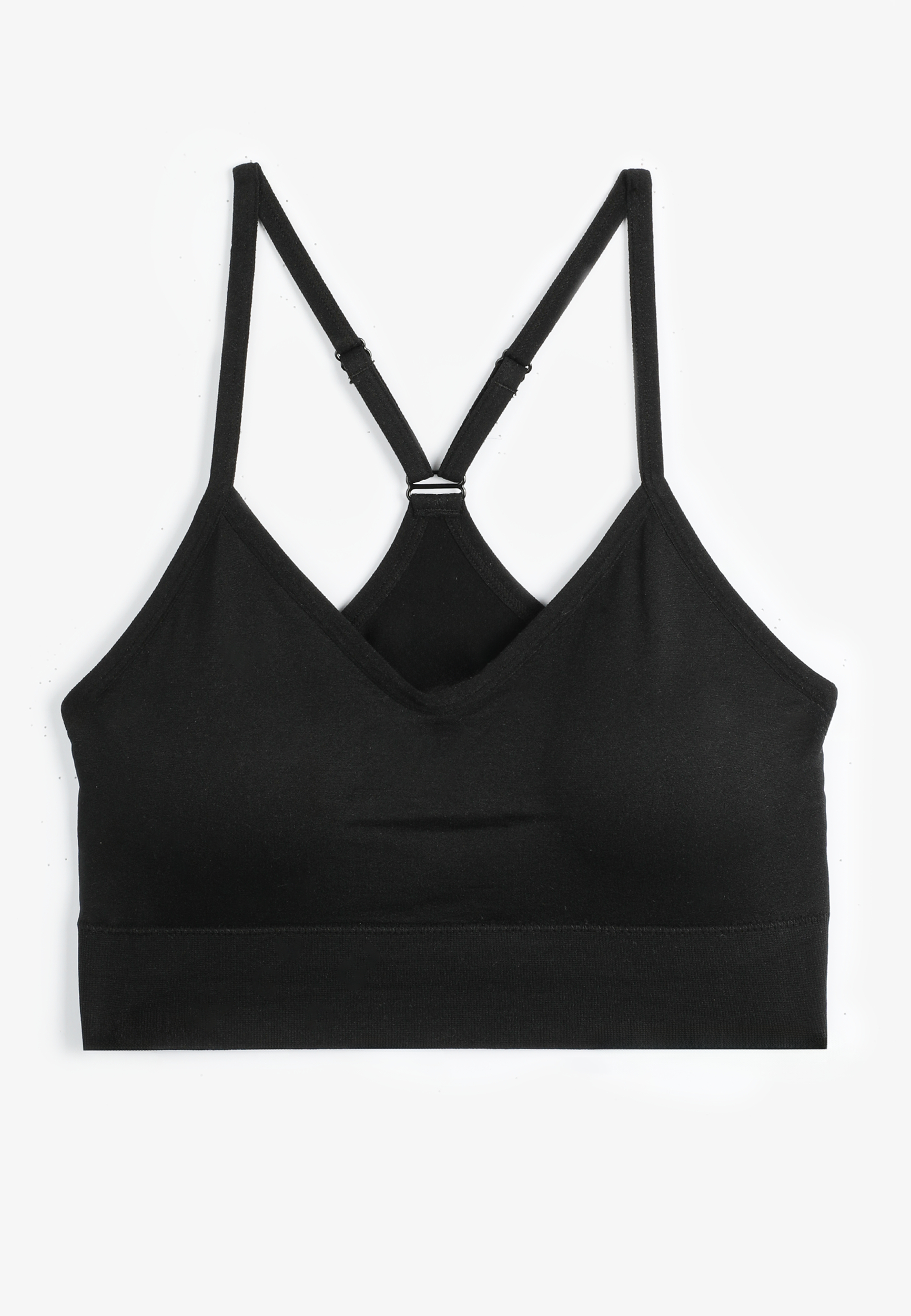 True Stretch Smooth Simple Strap Bralette, C106, large