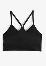 True Stretch Smooth Simple Strap Bralette, C106, small