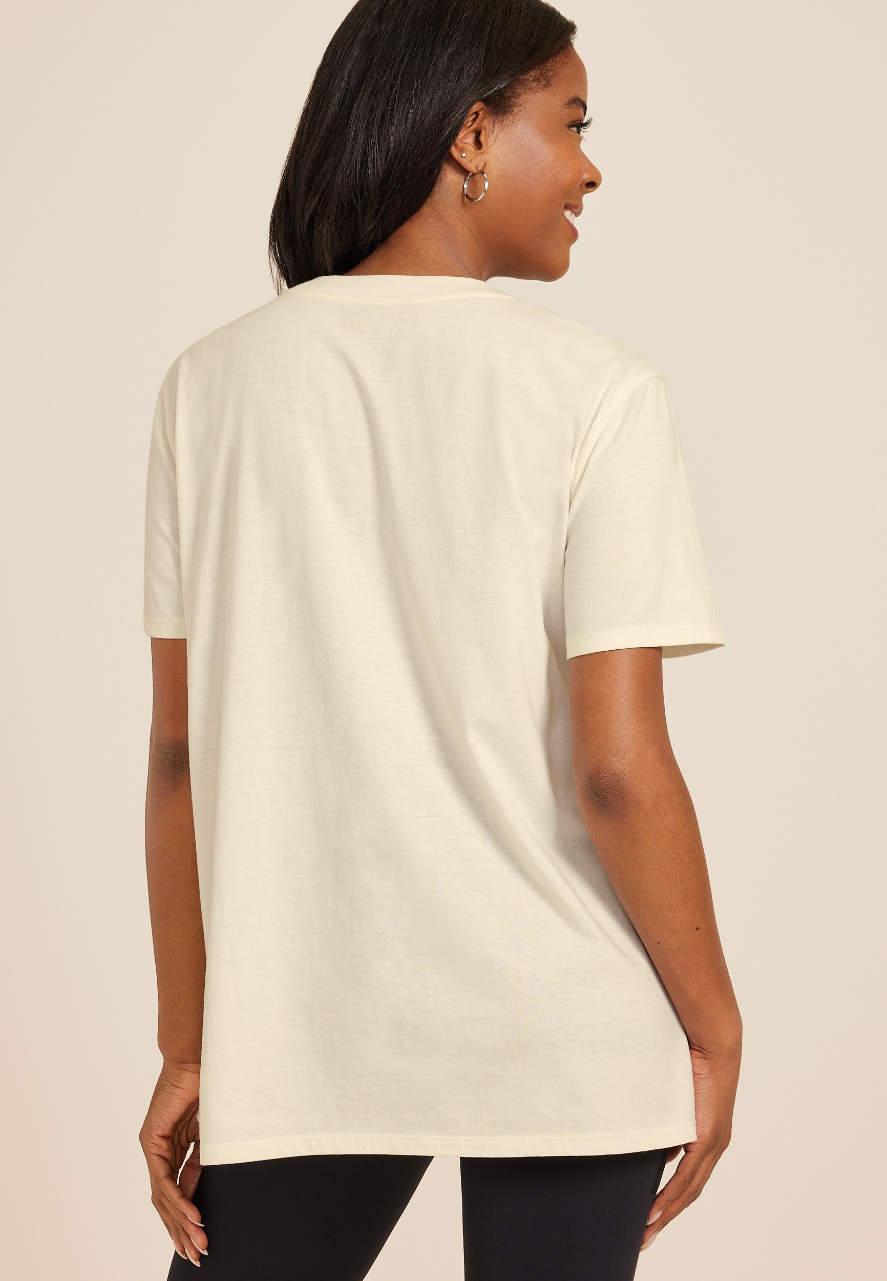 The Rolling Stones Oversized Fit Graphic Tee, C2789, large