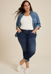 Plus Size Willowsoft Tunic Sweatshirt