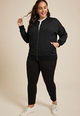 Plus Size Traveler Jacket, BLACK, small