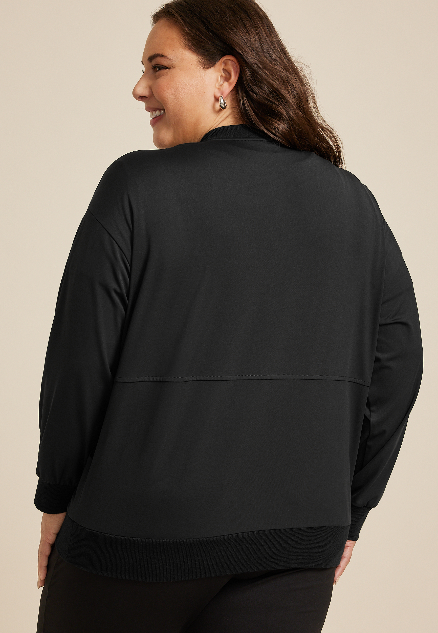 Plus Size Traveler Jacket, BLACK, large