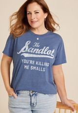 Plus Size The Sandlot Oversized Fit Graphic Tee, C3479, small