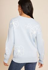 Floral Jacquard Sweater, C1894, small