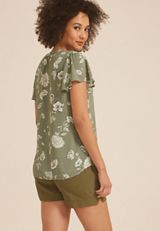 Atwood Flutter Sleeve Blouse, C1829, small
