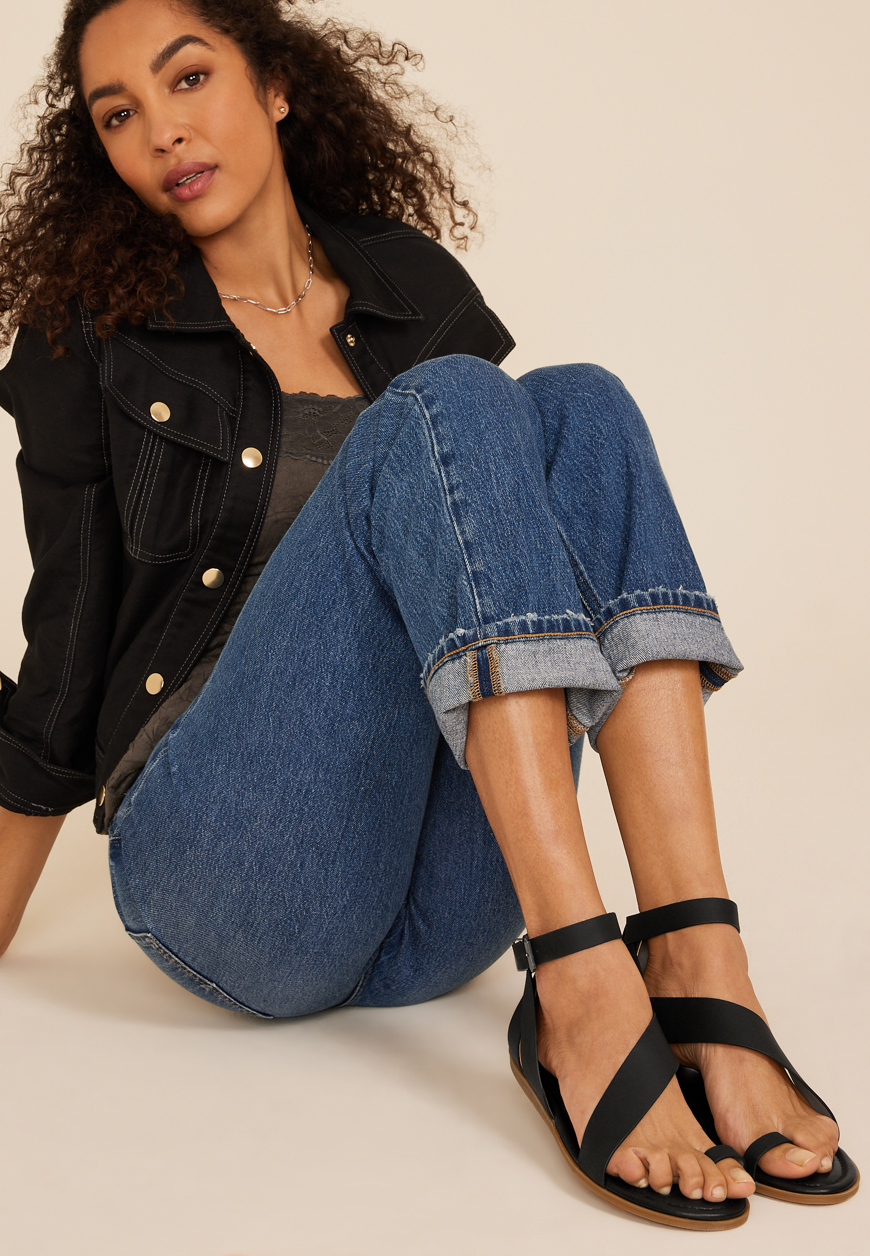 SuperCush Camilla Toe Loop Gladiator Sandal, , large