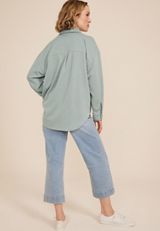 Wavy Ribbed Shacket, C9826, small