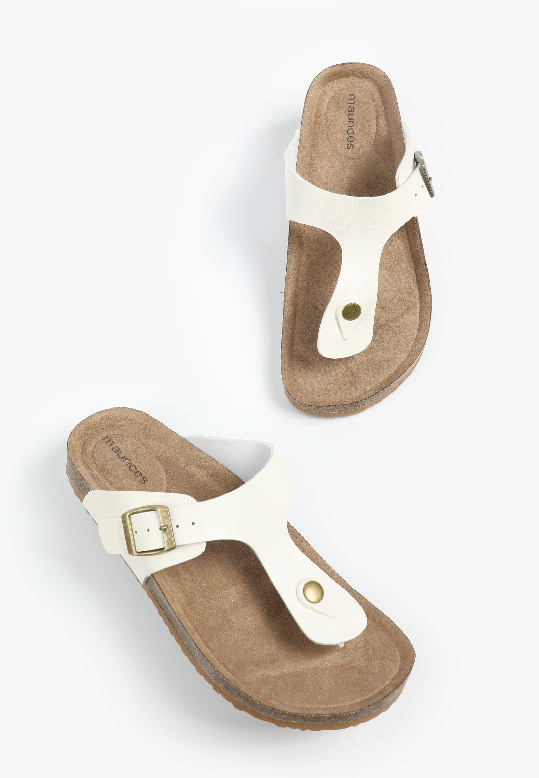 SuperCush Chloe Toe Thong Footbed Sandal maurices