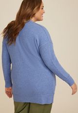 Plus Size 90s Slouch Cardigan, C9724, small