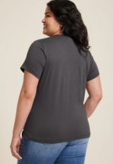 Plus Size Raised On 90s Country Classic Fit Graphic Tee, C1876, small