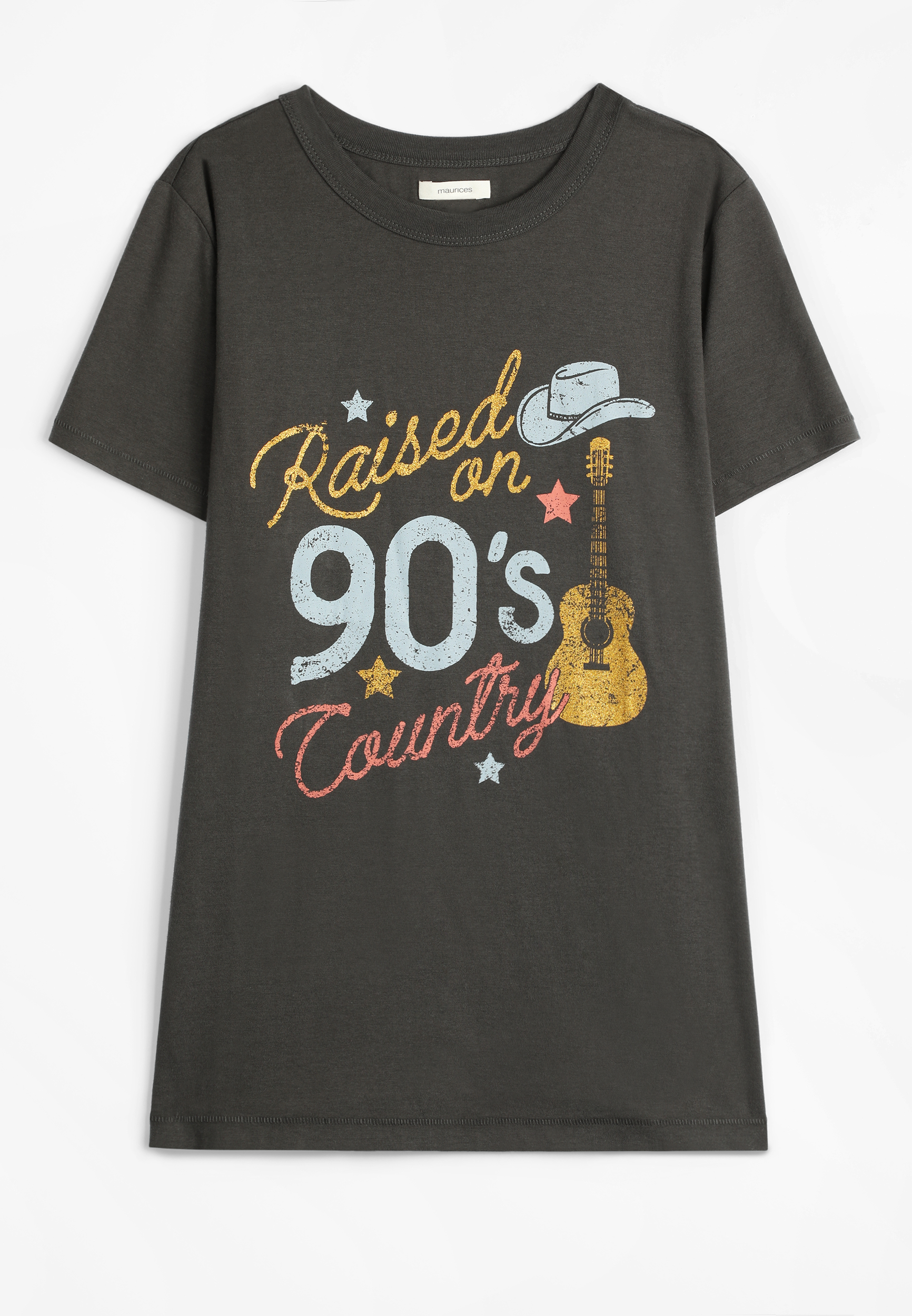 Raised On 90s Country Classic Fit Graphic Tee, , large