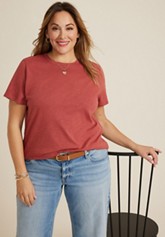 Plus Size Love Applique Dip Dye Relaxed Fit Sweatshirt